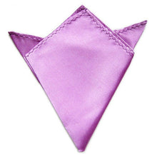 Load image into Gallery viewer, Sale Men&#39;s Satin Solid Plain Suits Pocket Square Wedding Party Handkerchief Head Wrap Neck Scarf Wristband Towel