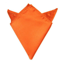 Load image into Gallery viewer, Sale Men&#39;s Satin Solid Plain Suits Pocket Square Wedding Party Handkerchief Head Wrap Neck Scarf Wristband Towel
