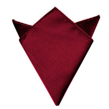 Load image into Gallery viewer, Sale Men&#39;s Satin Solid Plain Suits Pocket Square Wedding Party Handkerchief Head Wrap Neck Scarf Wristband Towel