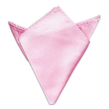 Load image into Gallery viewer, Sale Men&#39;s Satin Solid Plain Suits Pocket Square Wedding Party Handkerchief Head Wrap Neck Scarf Wristband Towel