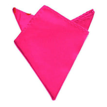 Load image into Gallery viewer, Sale Men&#39;s Satin Solid Plain Suits Pocket Square Wedding Party Handkerchief Head Wrap Neck Scarf Wristband Towel