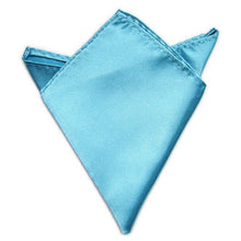 Load image into Gallery viewer, Sale Men&#39;s Satin Solid Plain Suits Pocket Square Wedding Party Handkerchief Head Wrap Neck Scarf Wristband Towel