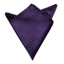 Load image into Gallery viewer, Sale Men&#39;s Satin Solid Plain Suits Pocket Square Wedding Party Handkerchief Head Wrap Neck Scarf Wristband Towel