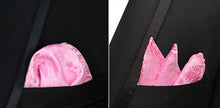 Load image into Gallery viewer, Luxury 25*25CM Men&#39;s Vintage Floral Paisley Silk Handkerchief Pocket Square Fashion Men Hanky For Wedding Party Chest Towel