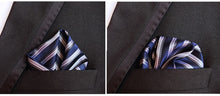 Load image into Gallery viewer, Luxury 25*25CM Men&#39;s Vintage Floral Paisley Silk Handkerchief Pocket Square Fashion Men Hanky For Wedding Party Chest Towel