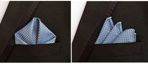 Luxury 25*25CM Men's Vintage Floral Paisley Silk Handkerchief Pocket Square Fashion Men Hanky For Wedding Party Chest Towel
